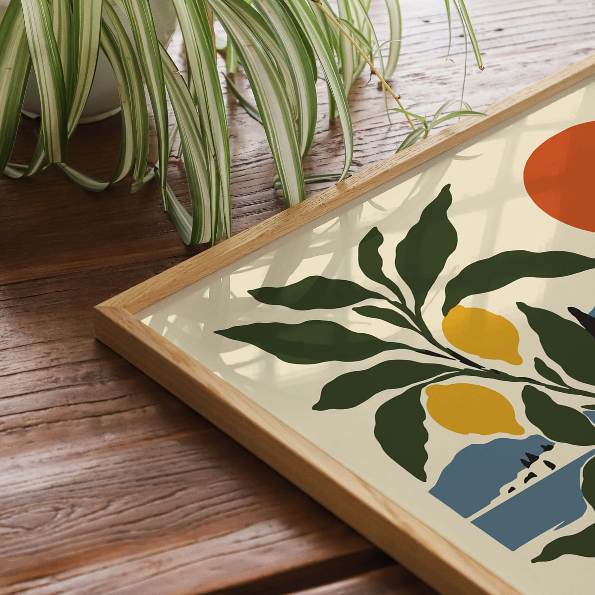 Italian Lemon Coast Wall Art