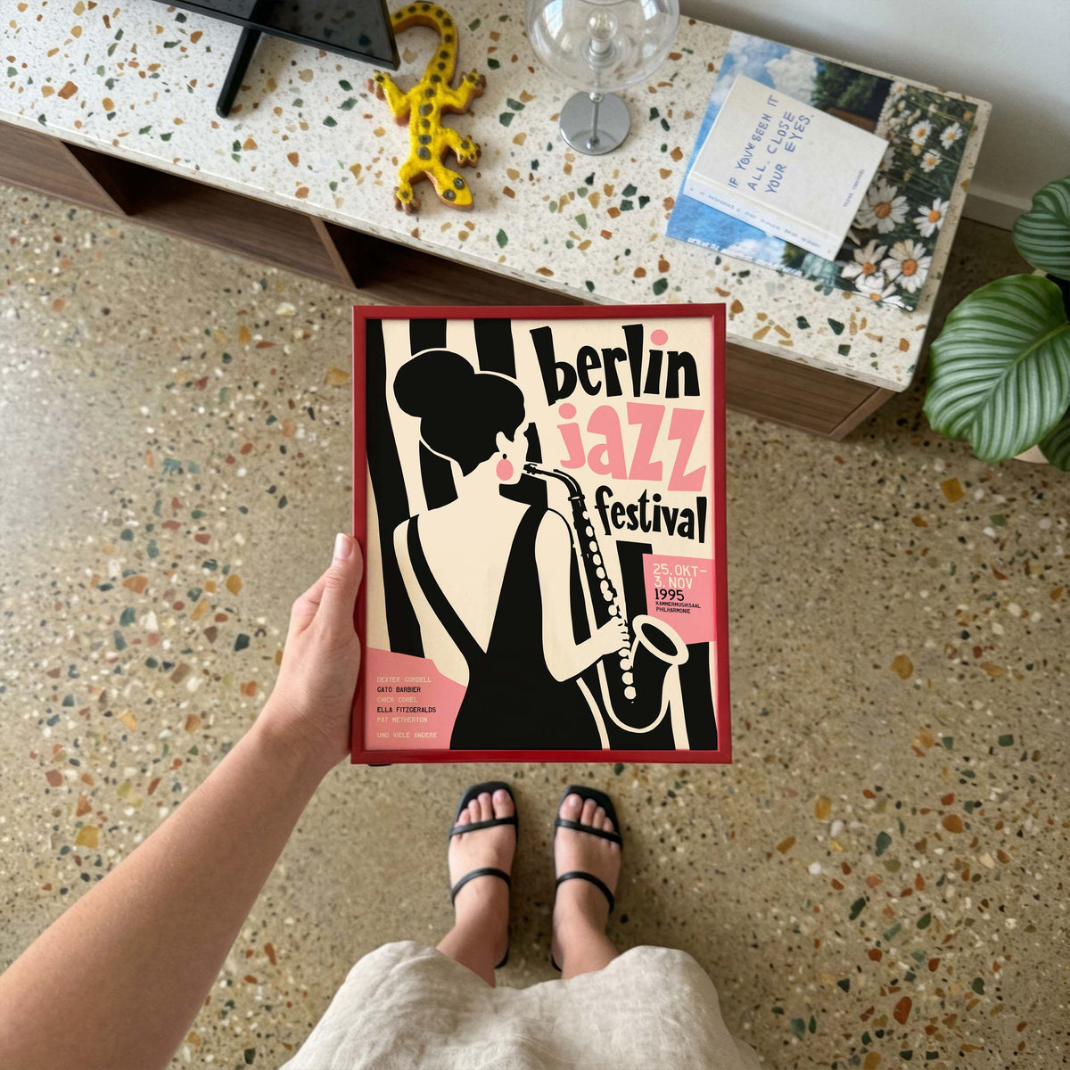 Berlin Jazz Festival Poster Print