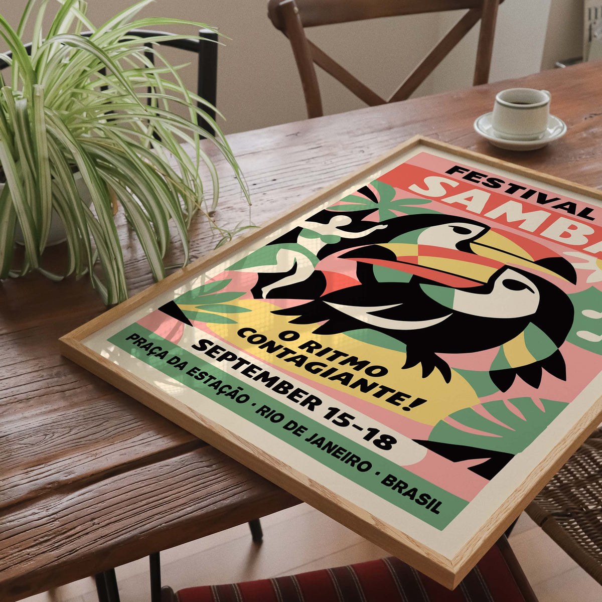 Rio Samba Festival Poster Print