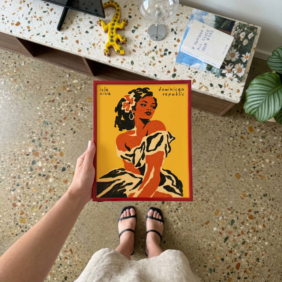 Dominican Republic Vintage Travel Poster Print
