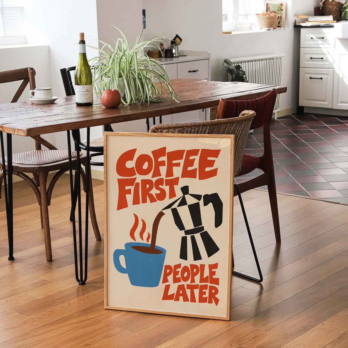 Coffee First Espresso Poster