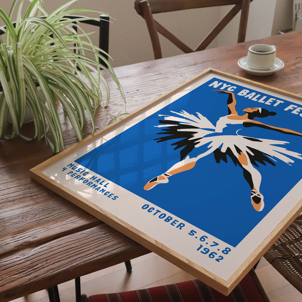 NYC Ballet Festival Dance Poster