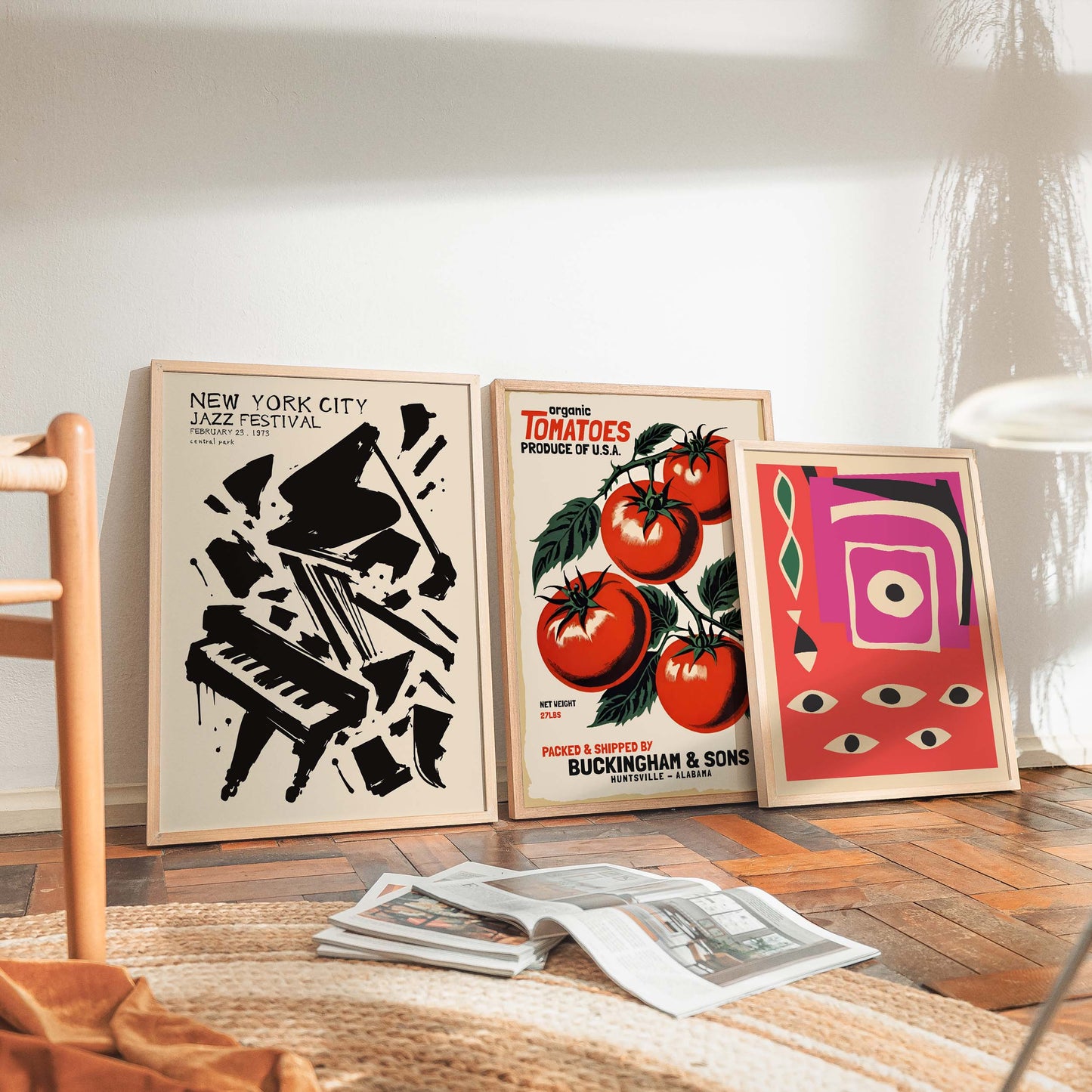New York Jazz Festival Wall Art For Living Room