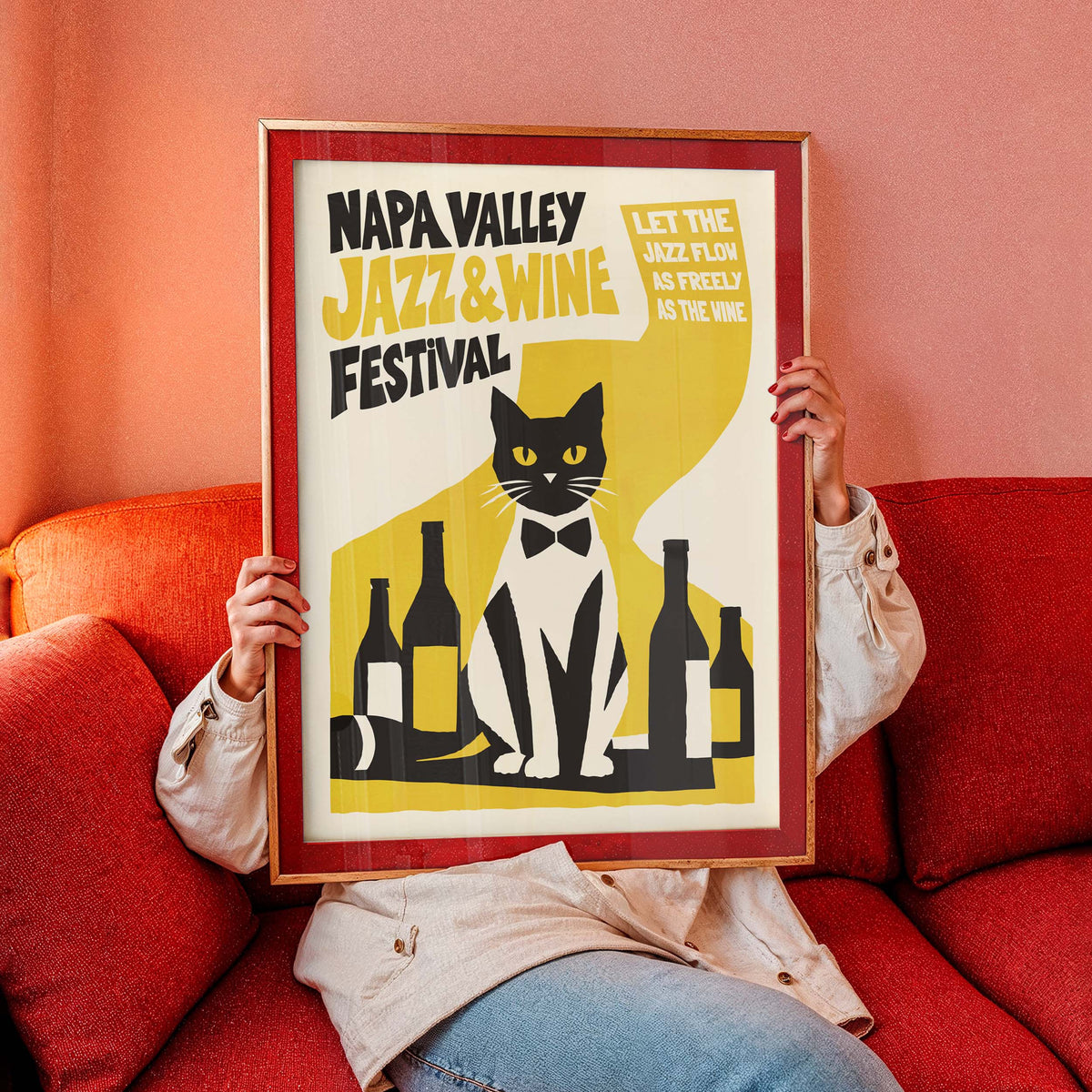 Napa Valley Jazz Wine Festival Poster Print