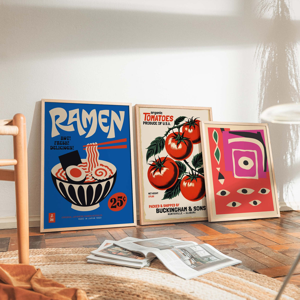 Japanese Ramen Noodles Food Poster Print
