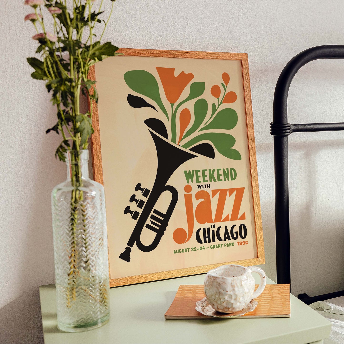 Weekend Jazz Chicago Poster