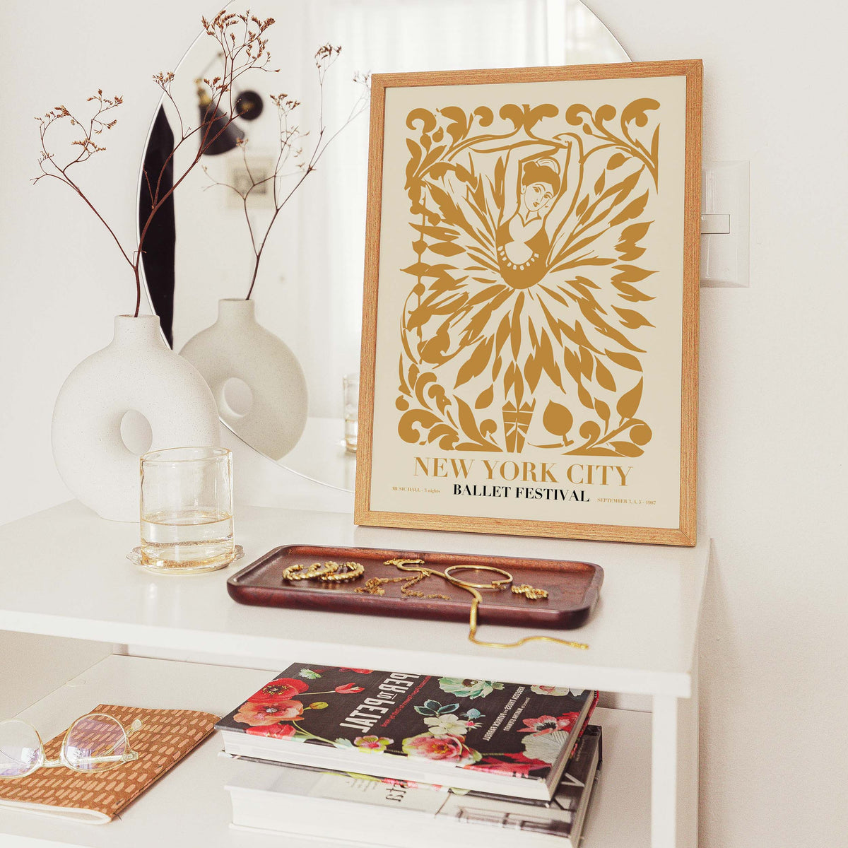 New York Ballet Festival Poster Print
