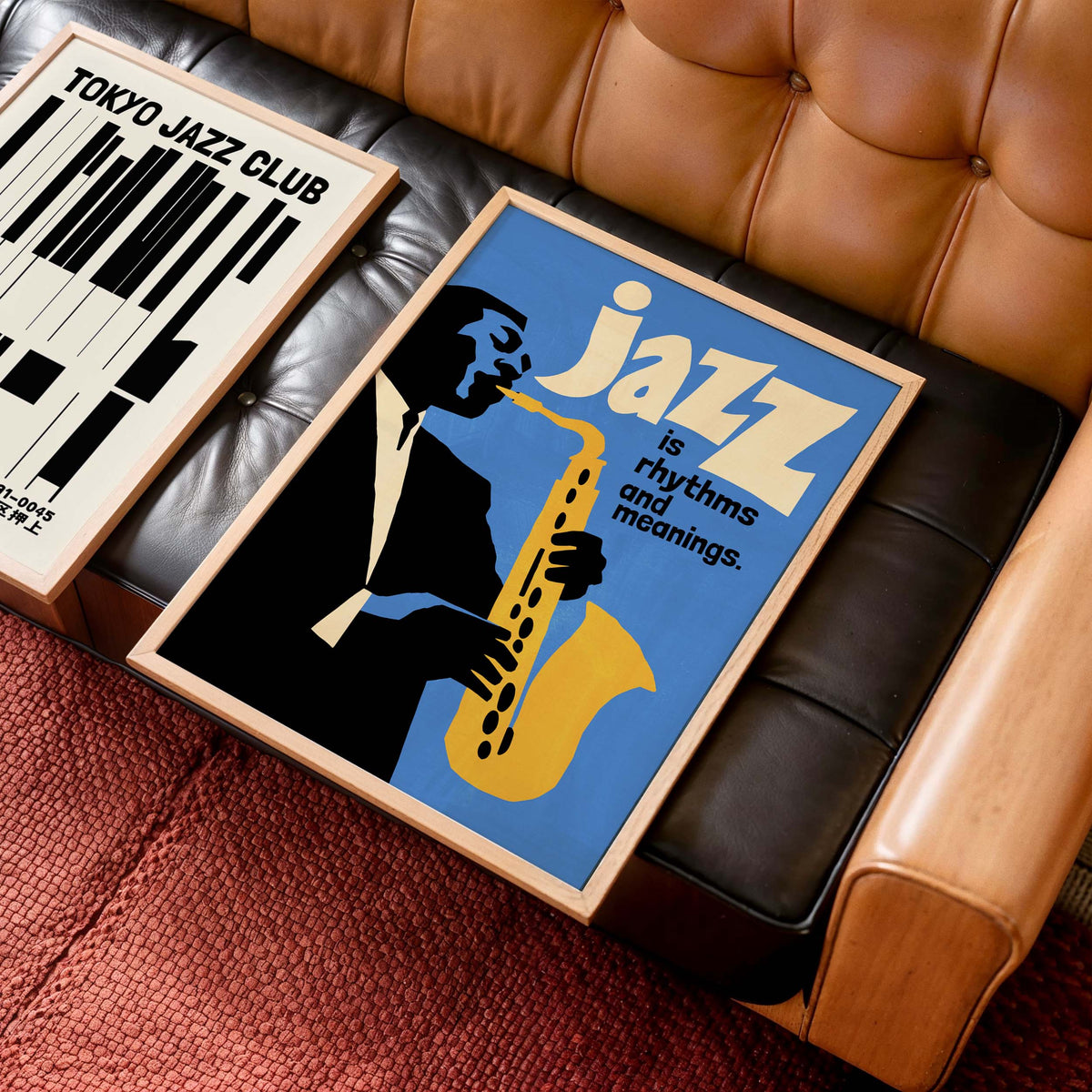 Jazz Saxophone Print Wall Art