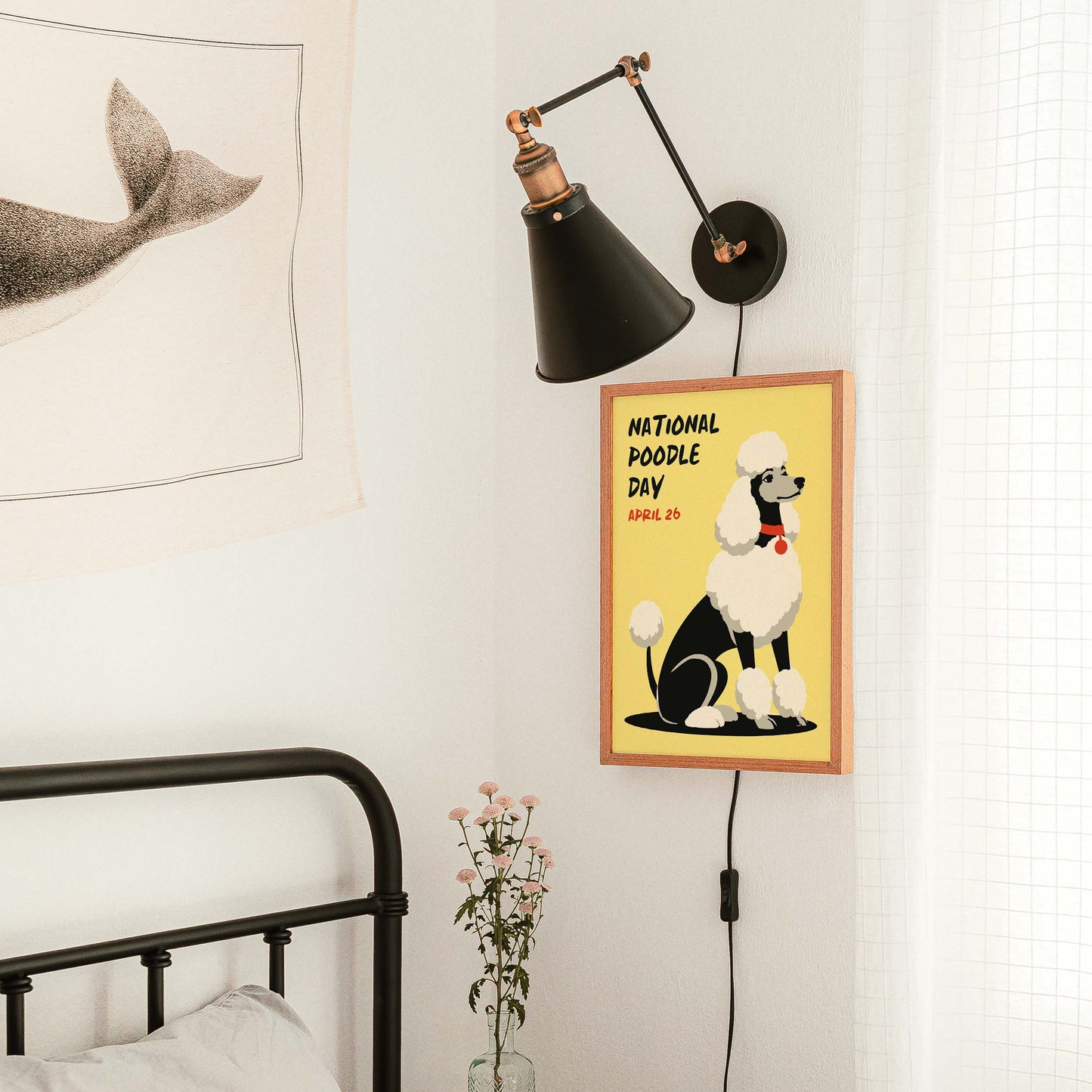 National Poodle Day Poster Nursery