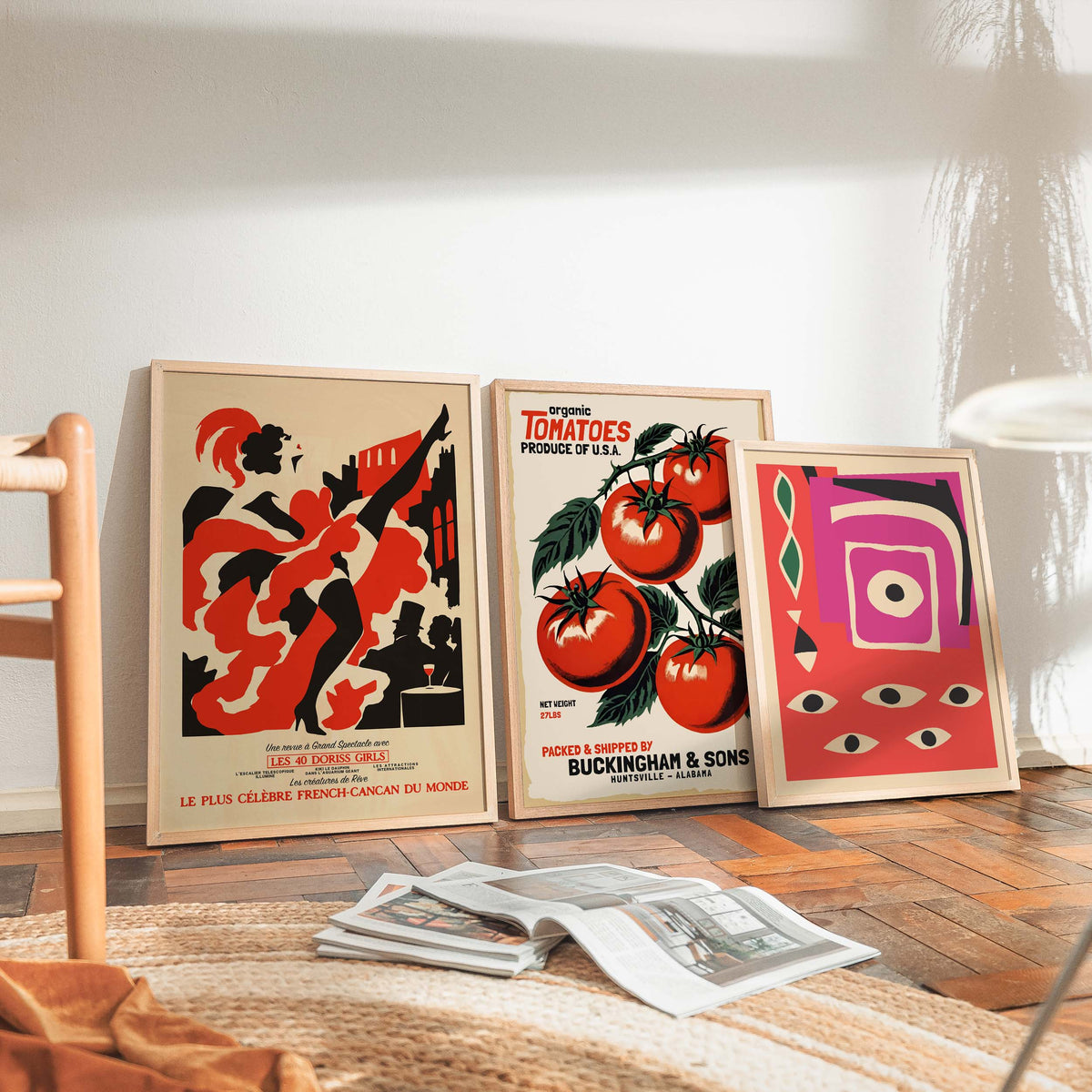 French Cancan Dancer Poster Print