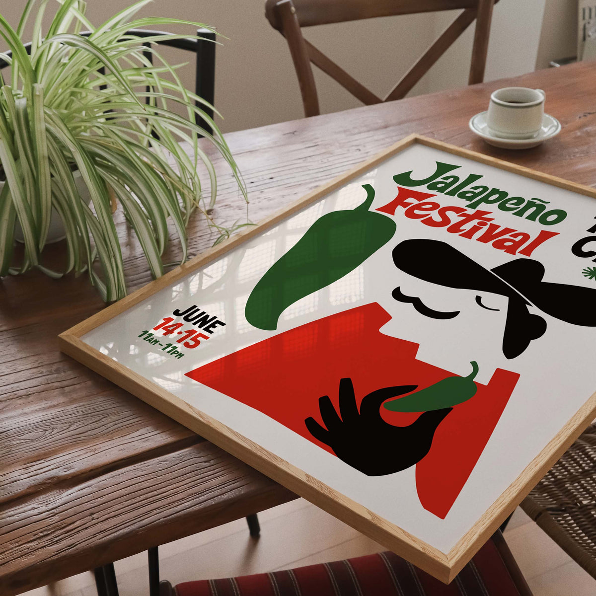Jalapeno Festival Tex Mex Poster