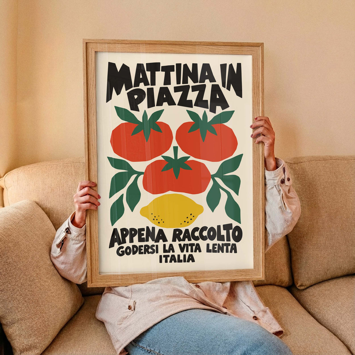 Italian Pizza Kitchen Wall Art