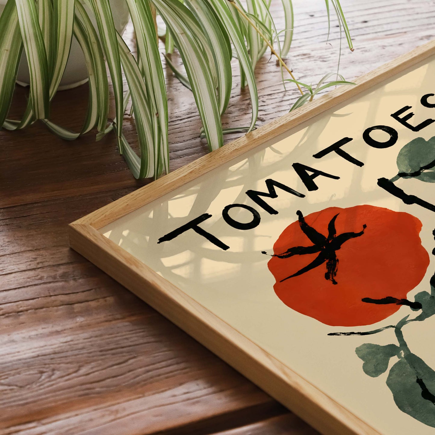 Vintage Tomato Kitchen Poster Print
