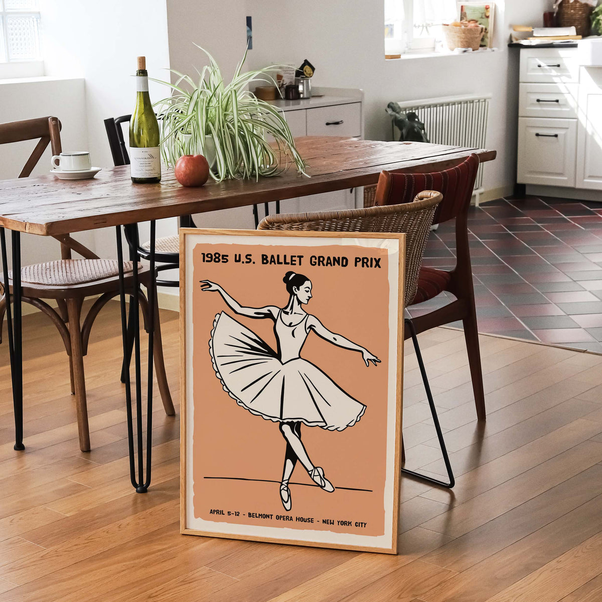 U.S. Ballet Grand Prix Poster