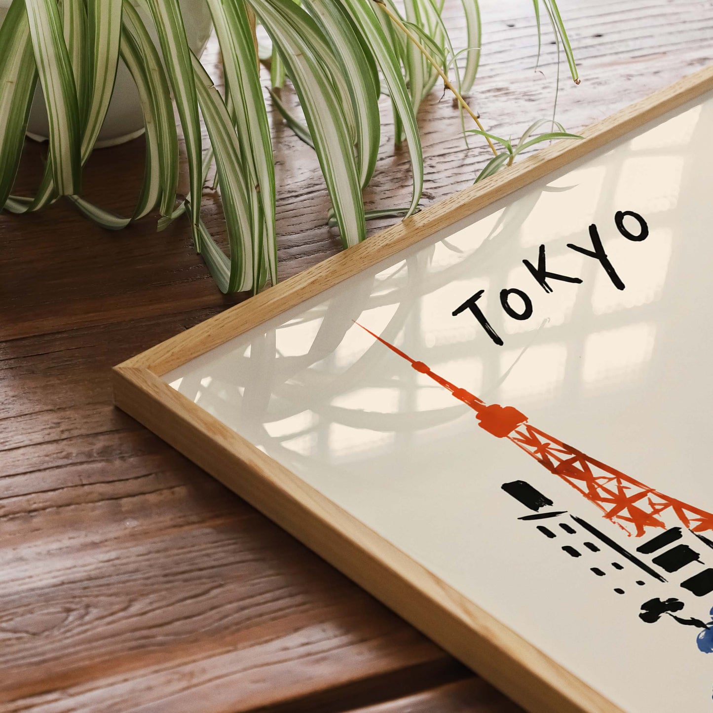 Tokyo City Poster Print