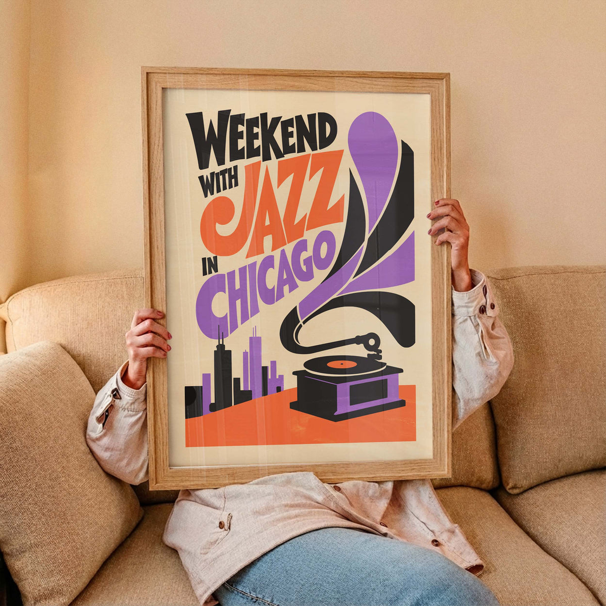 Weekend Jazz Chicago Wall Art