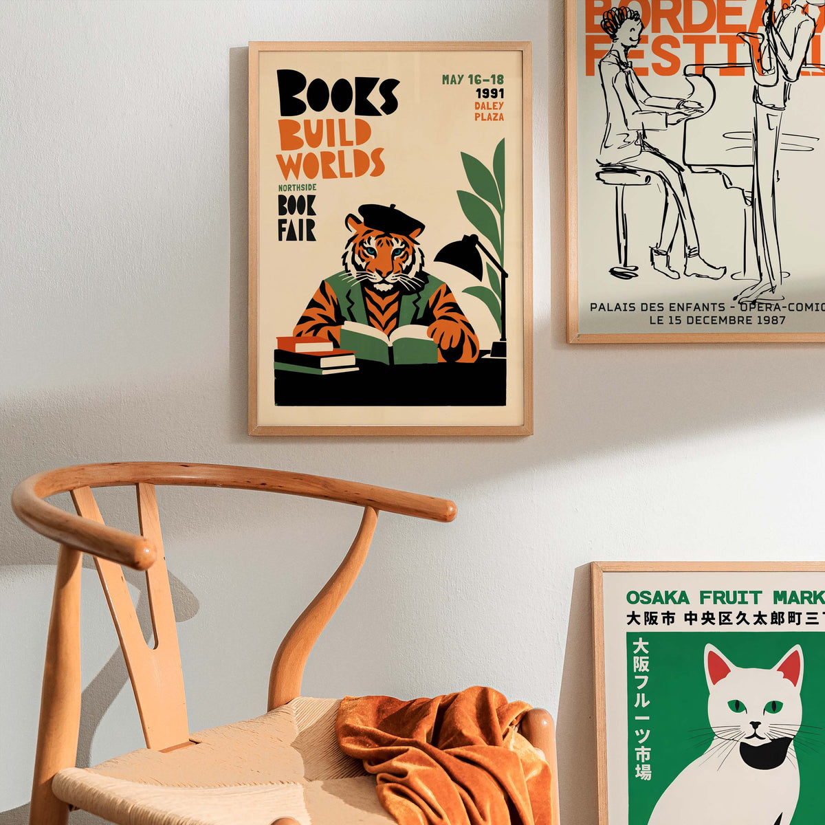 Northside Book Fair Poster Print