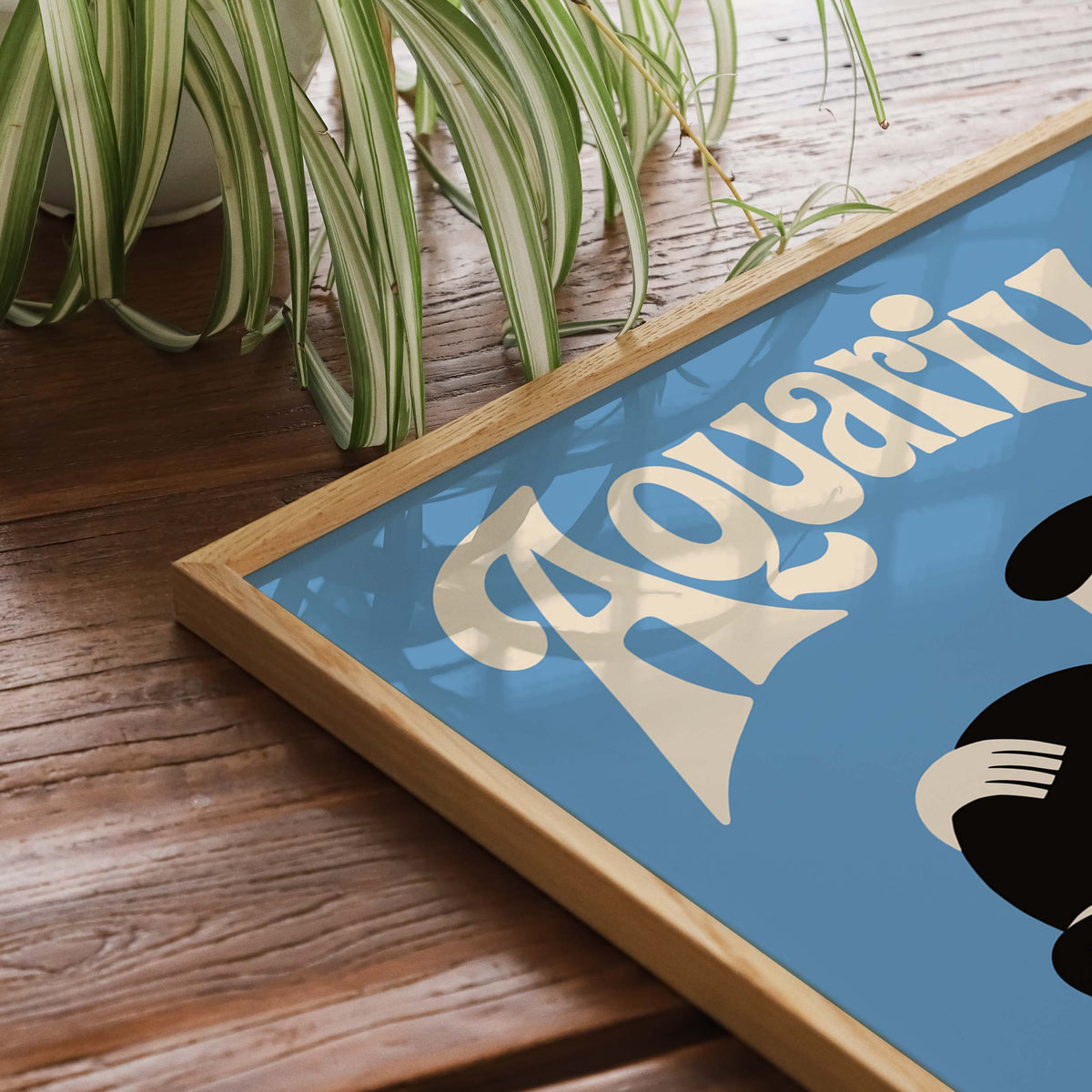 Aquarius Zodiac Poster Print