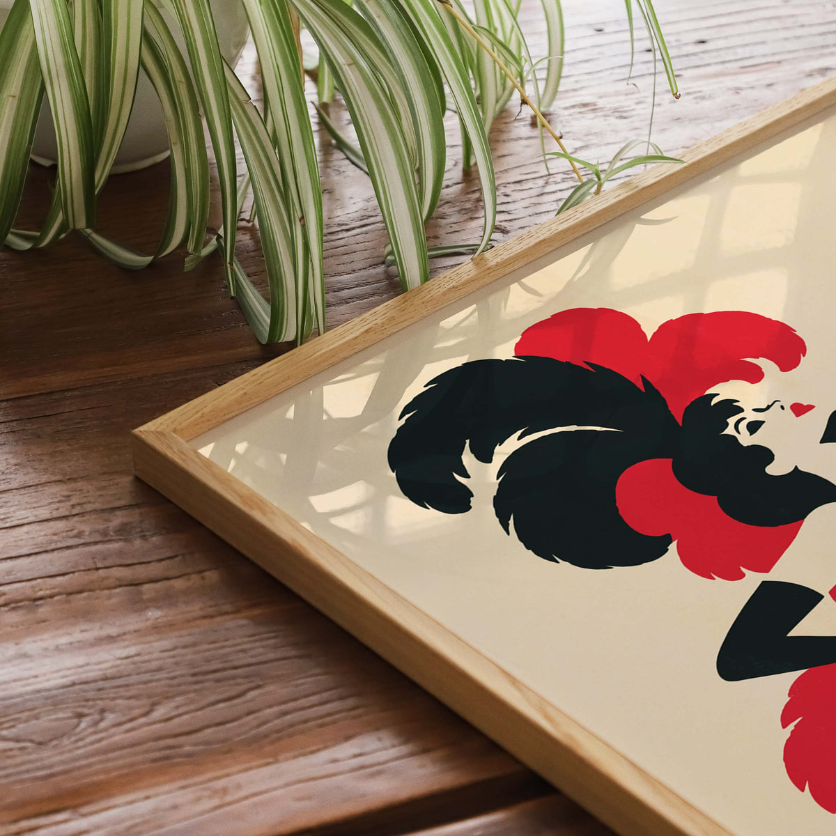 French Can Can Vintage Dance Poster Print