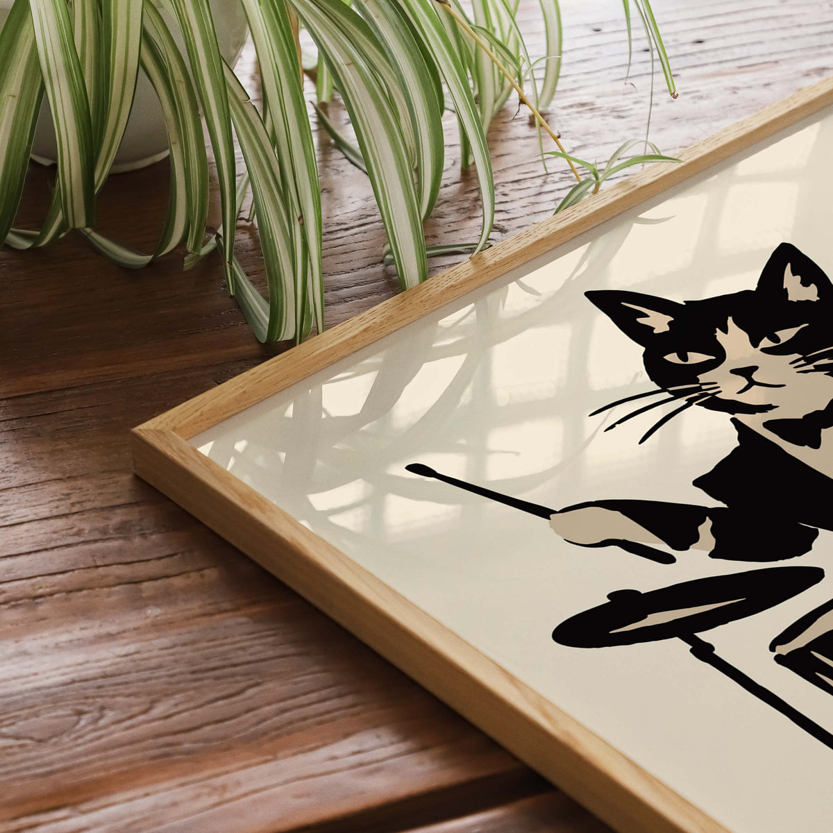International Jazz Day Cat Print