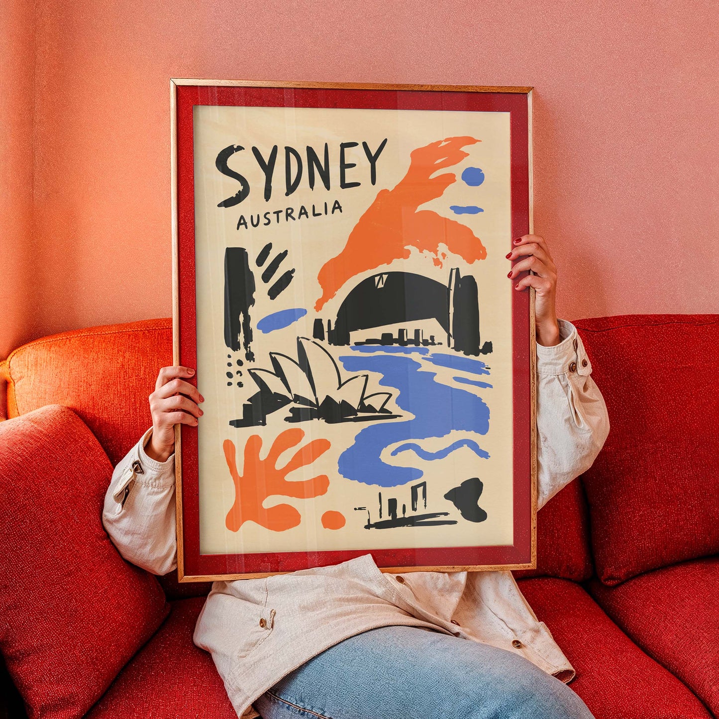Sydney Australia Poster For Living Room Decor