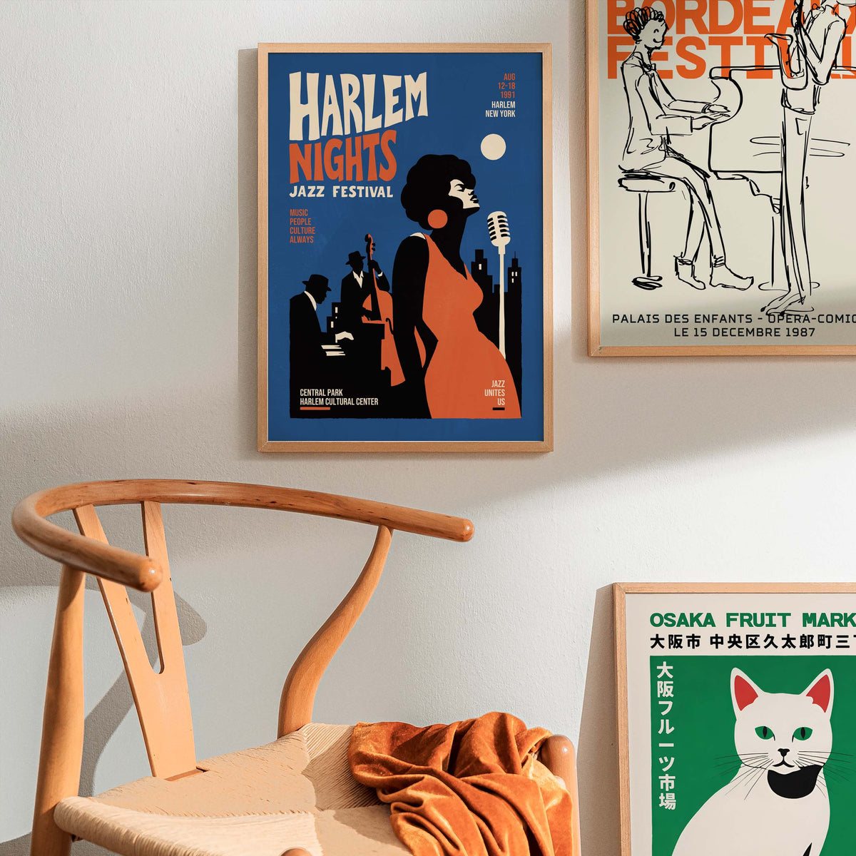 Harlem Nights Jazz Festival Poster
