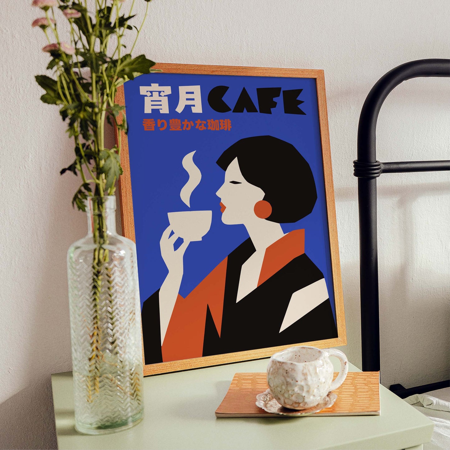Japanese Cafe Wall Art