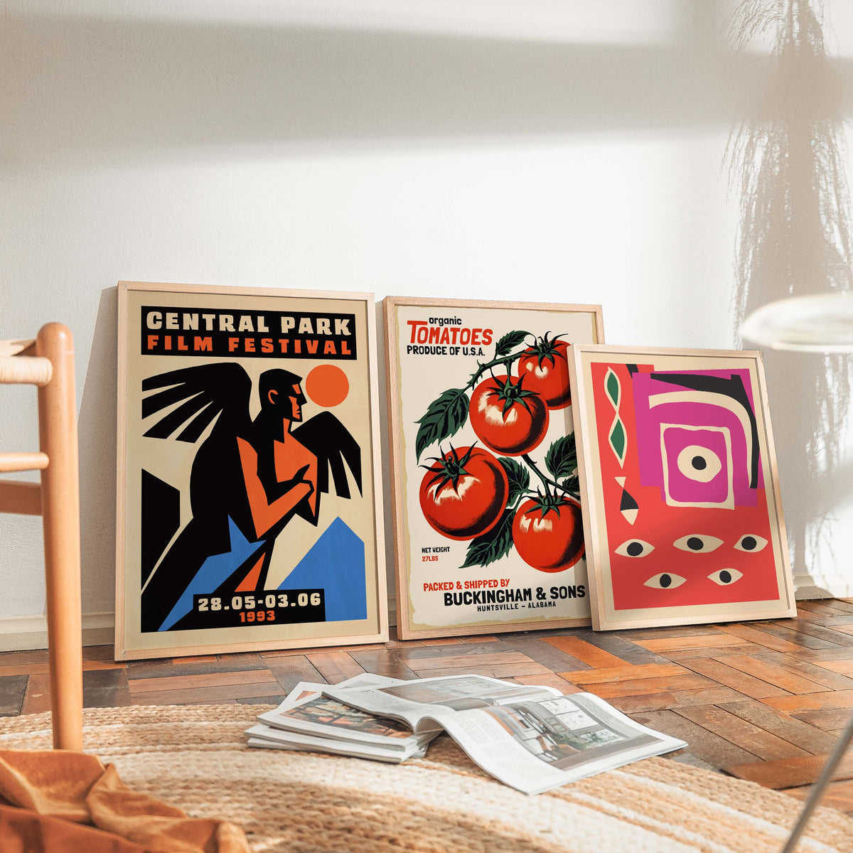 Central Park Film Festival Poster Print