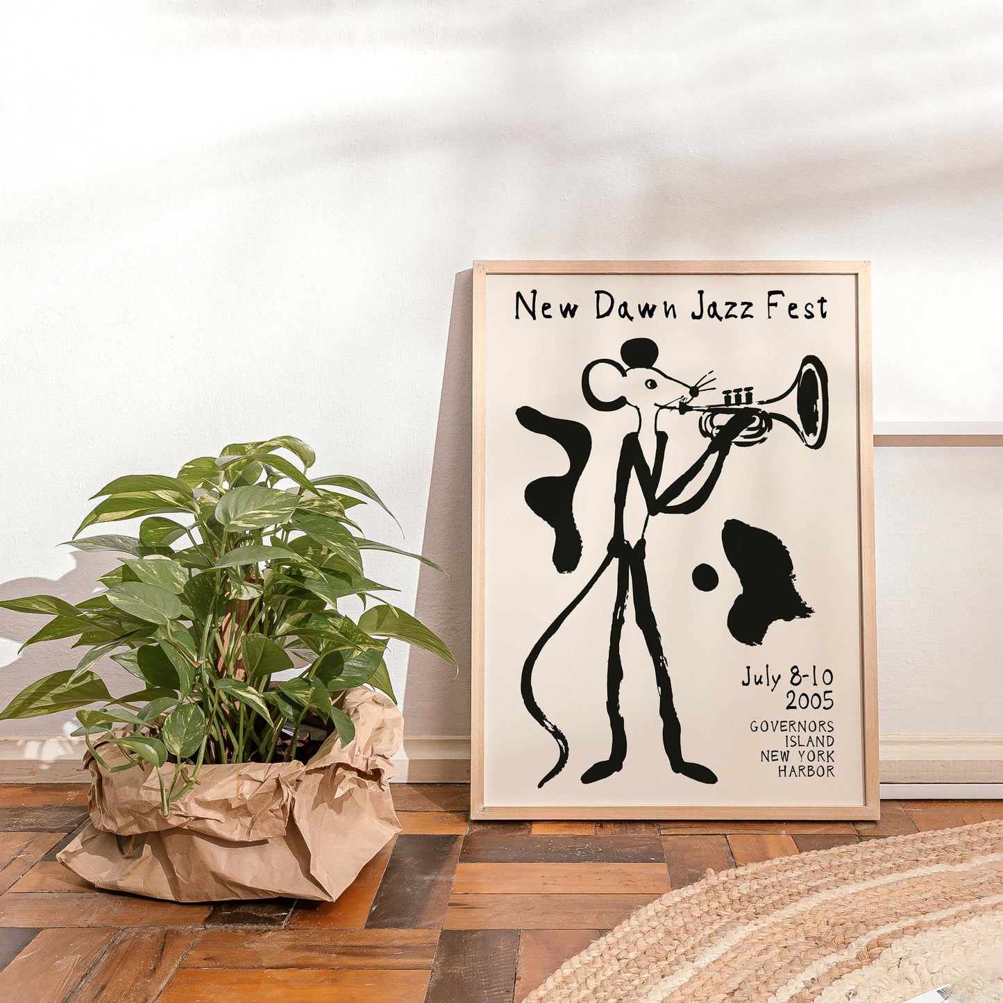 New Dawn Jazz Fest Print For Music Room