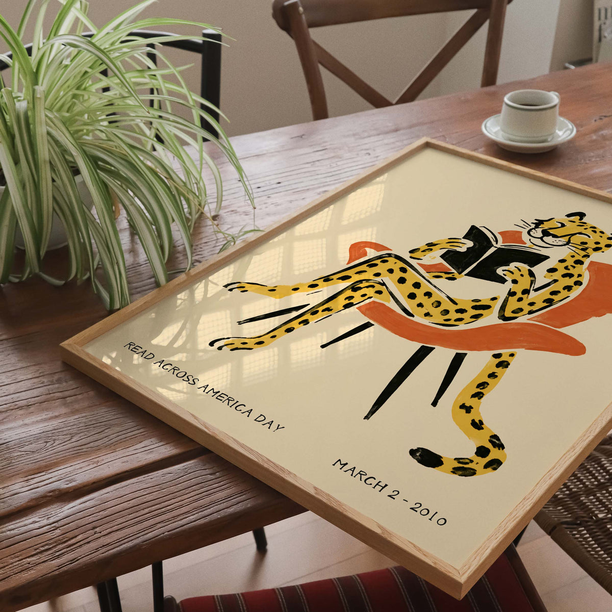 Read Across America Leopard Print