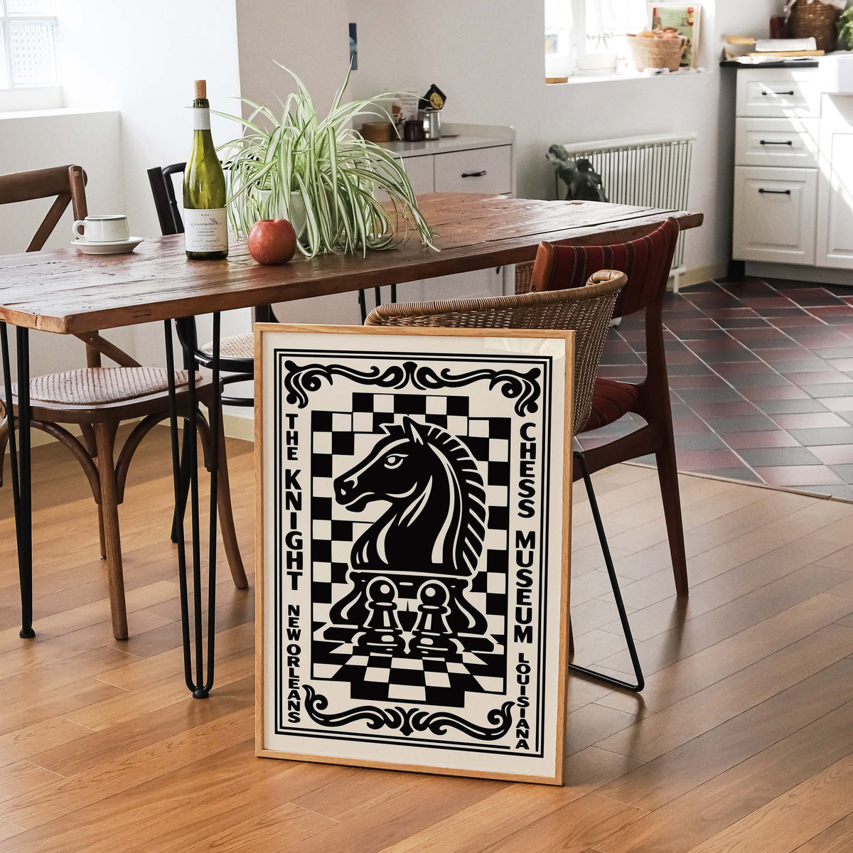 Chess Knight Museum Wall Art