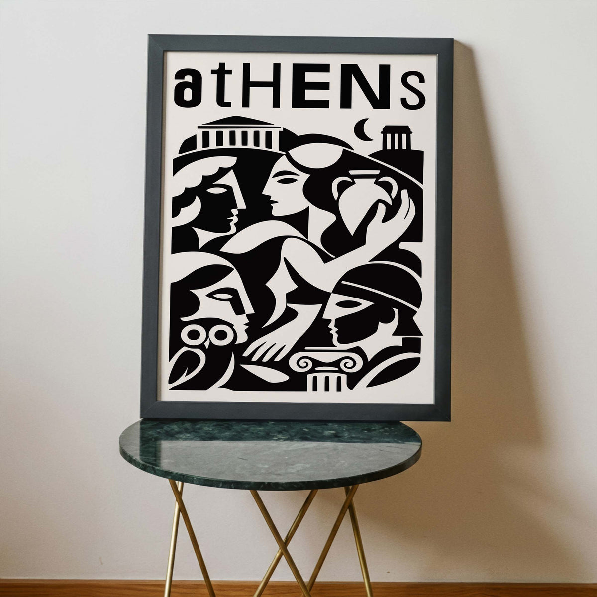 Athens Greece Mythology Print