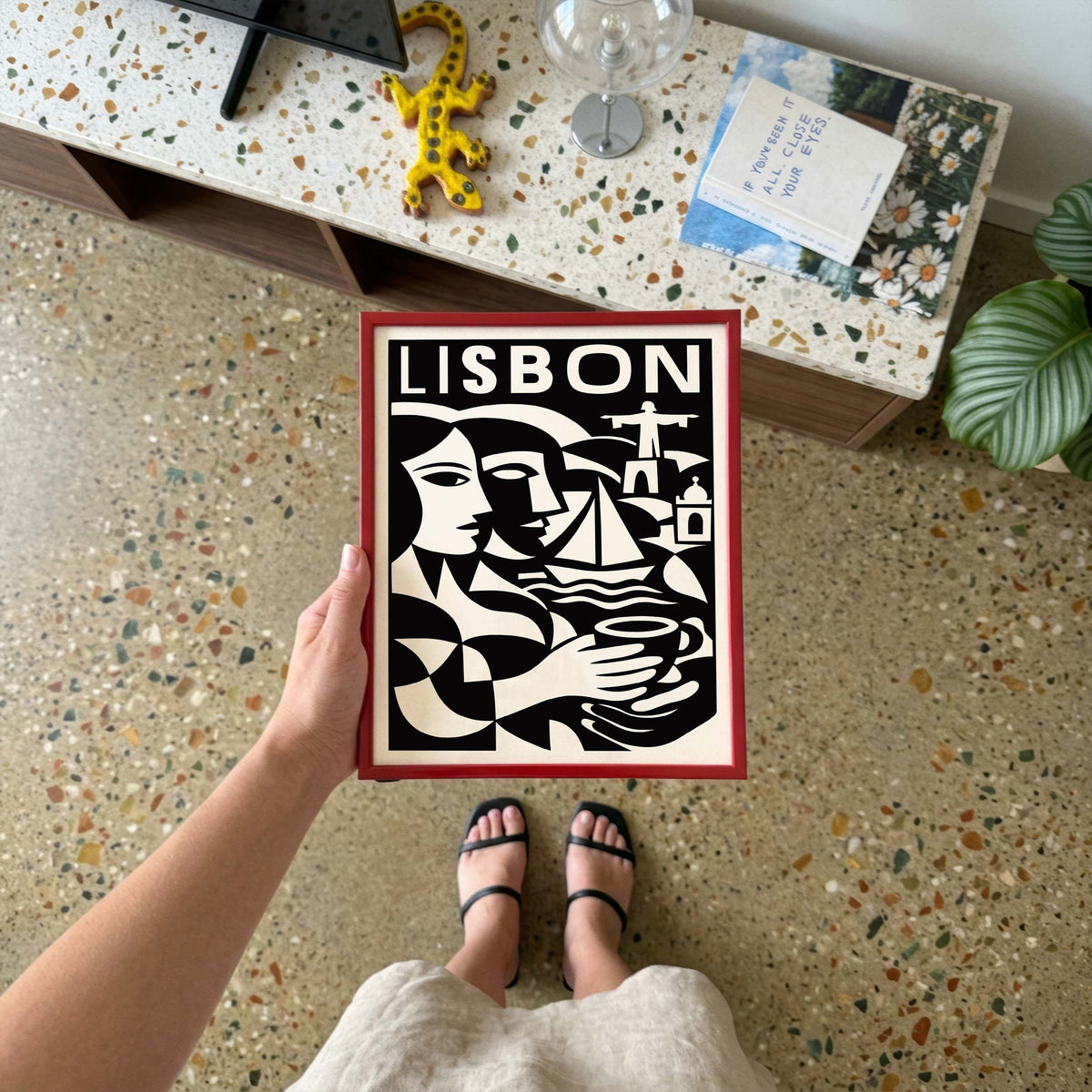 Lisbon Travel Wall Art Poster