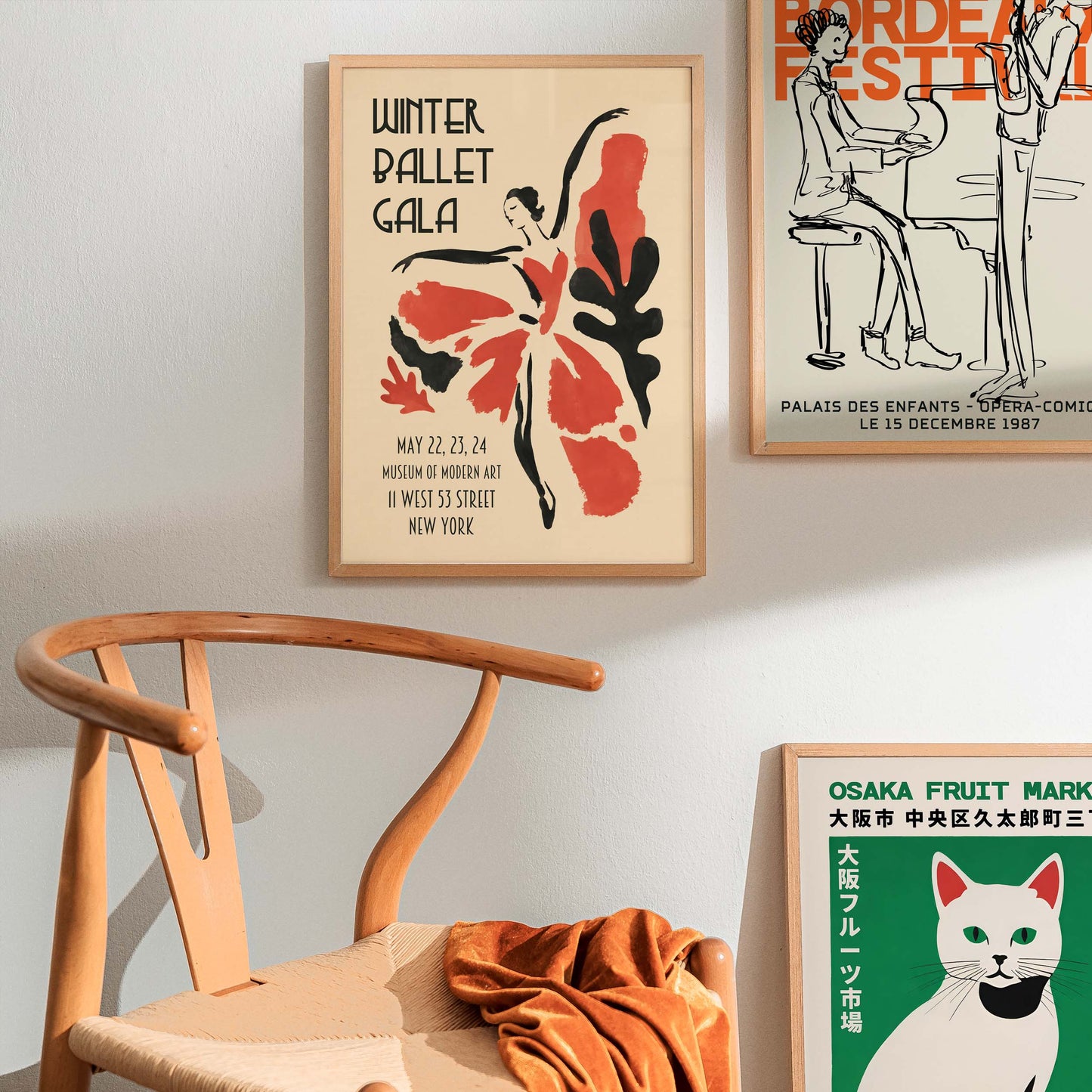 Winter Ballet Gala Poster For Living Room