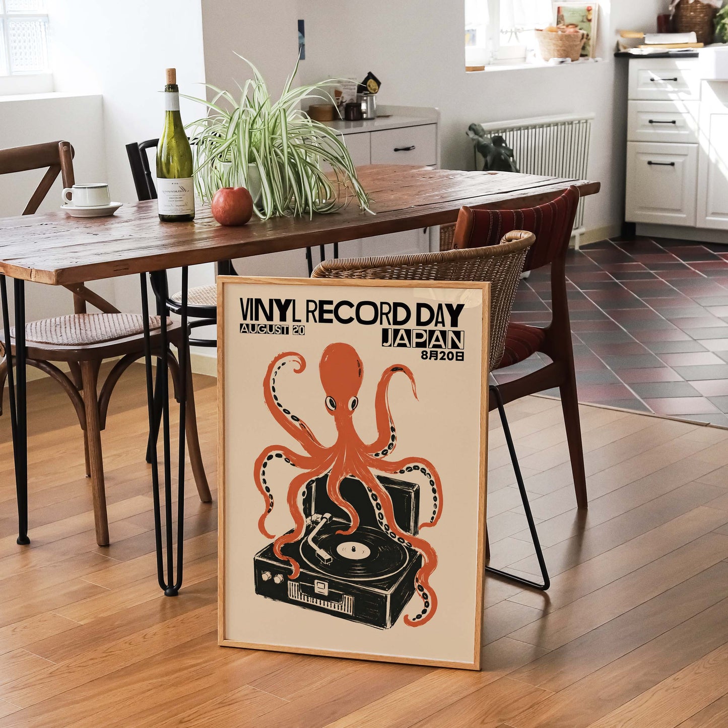 Vinyl Record Day Poster For Music Room