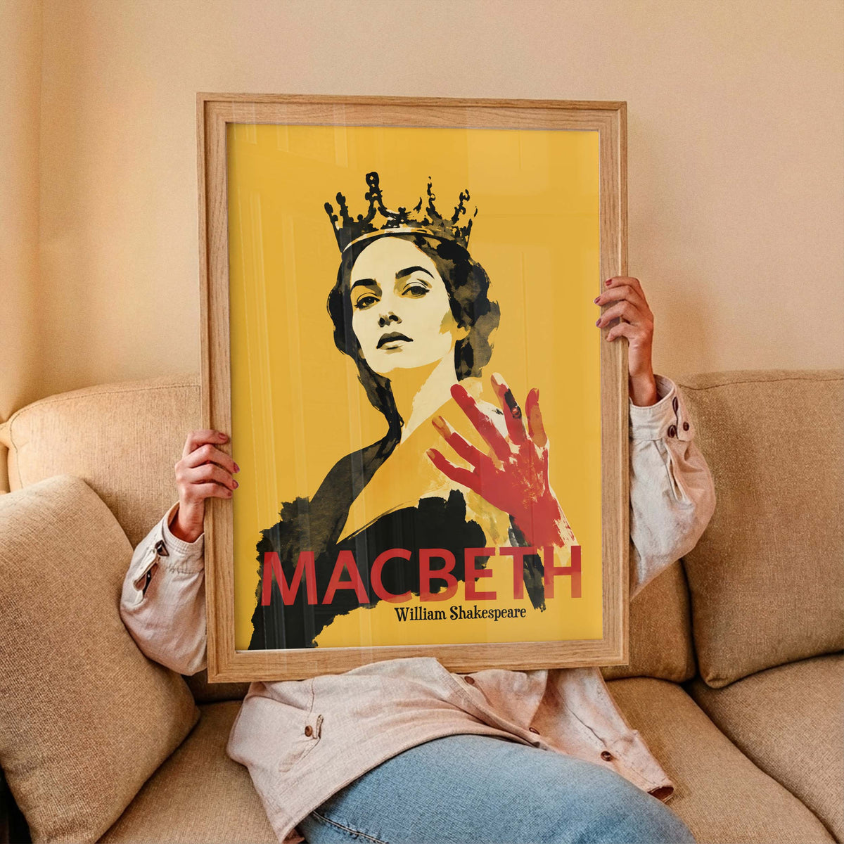 Macbeth Shakespeare Theatre Poster