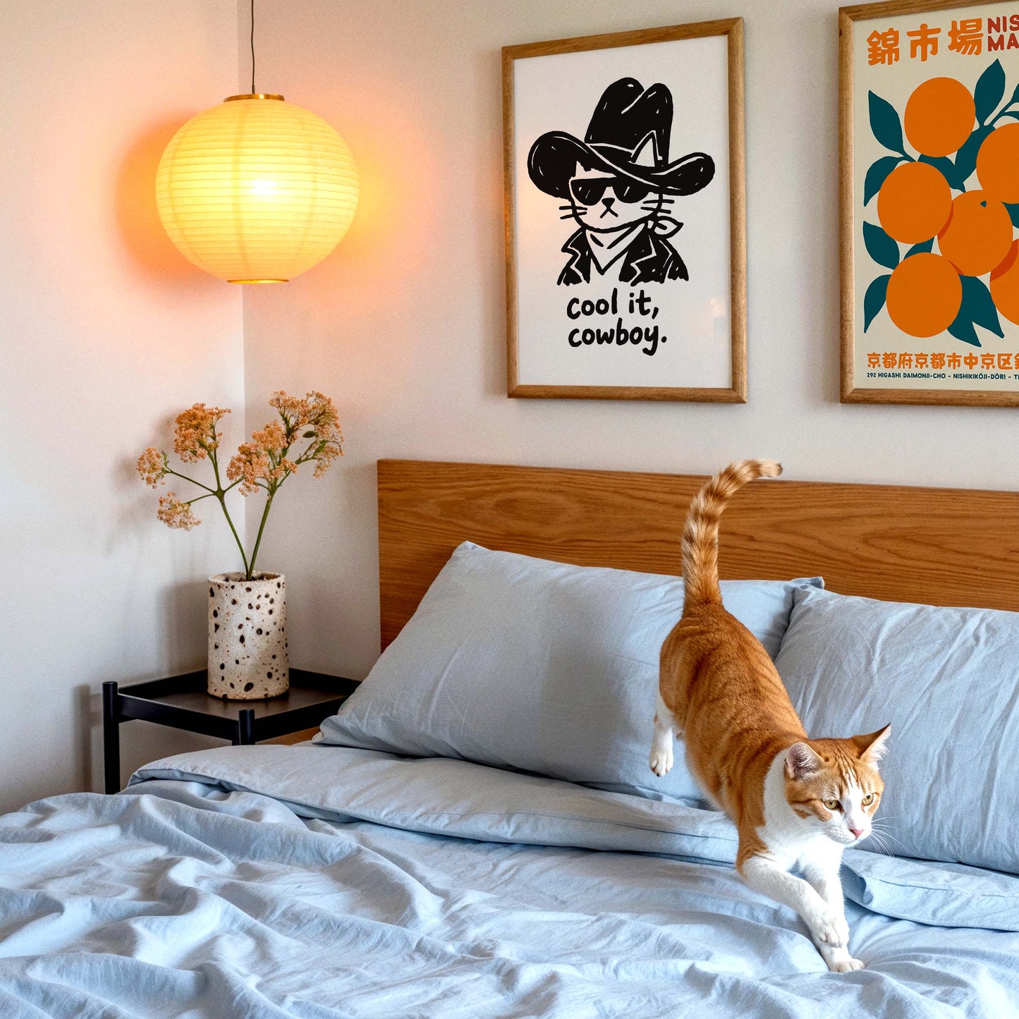 Cowboy Cat Wall Art
