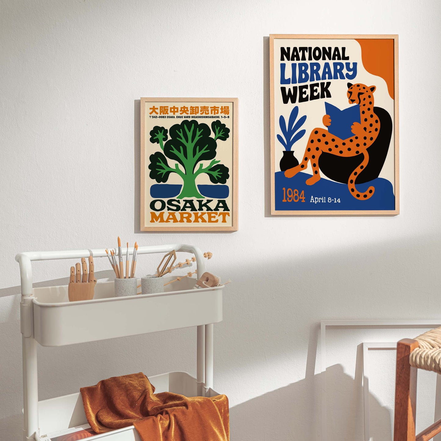 National Library Week 1984 Poster
