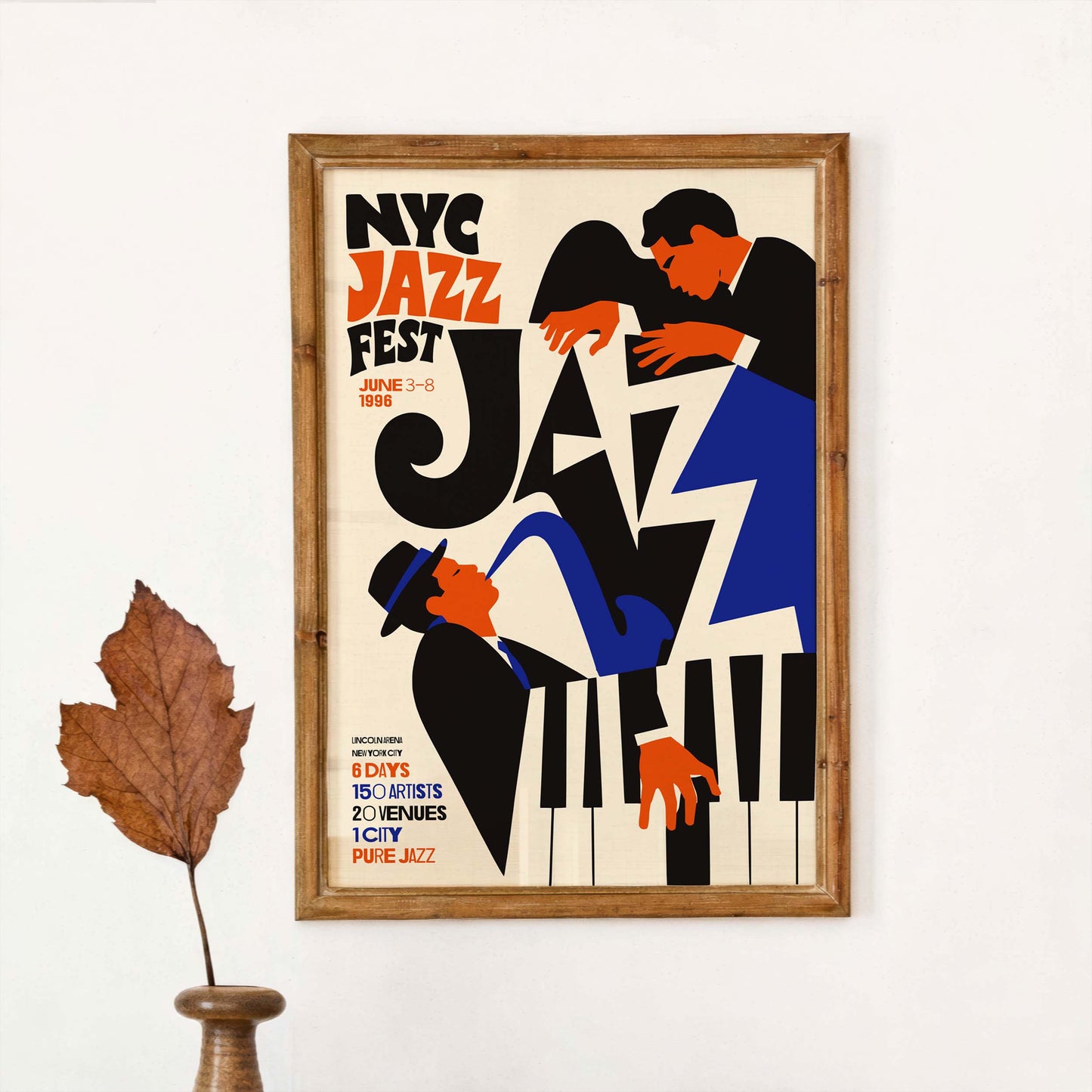 NYC Jazz Fest 1996 Poster