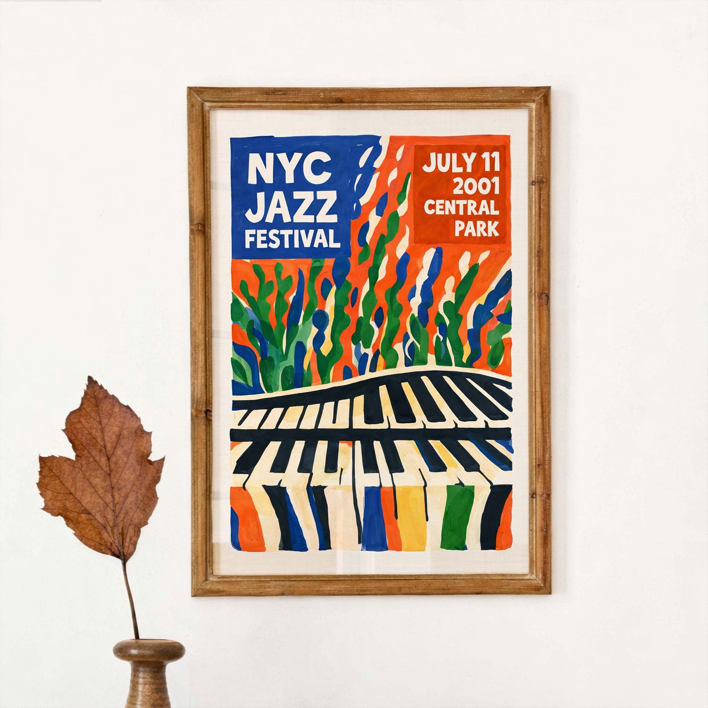 NYC Jazz Festival Poster Print