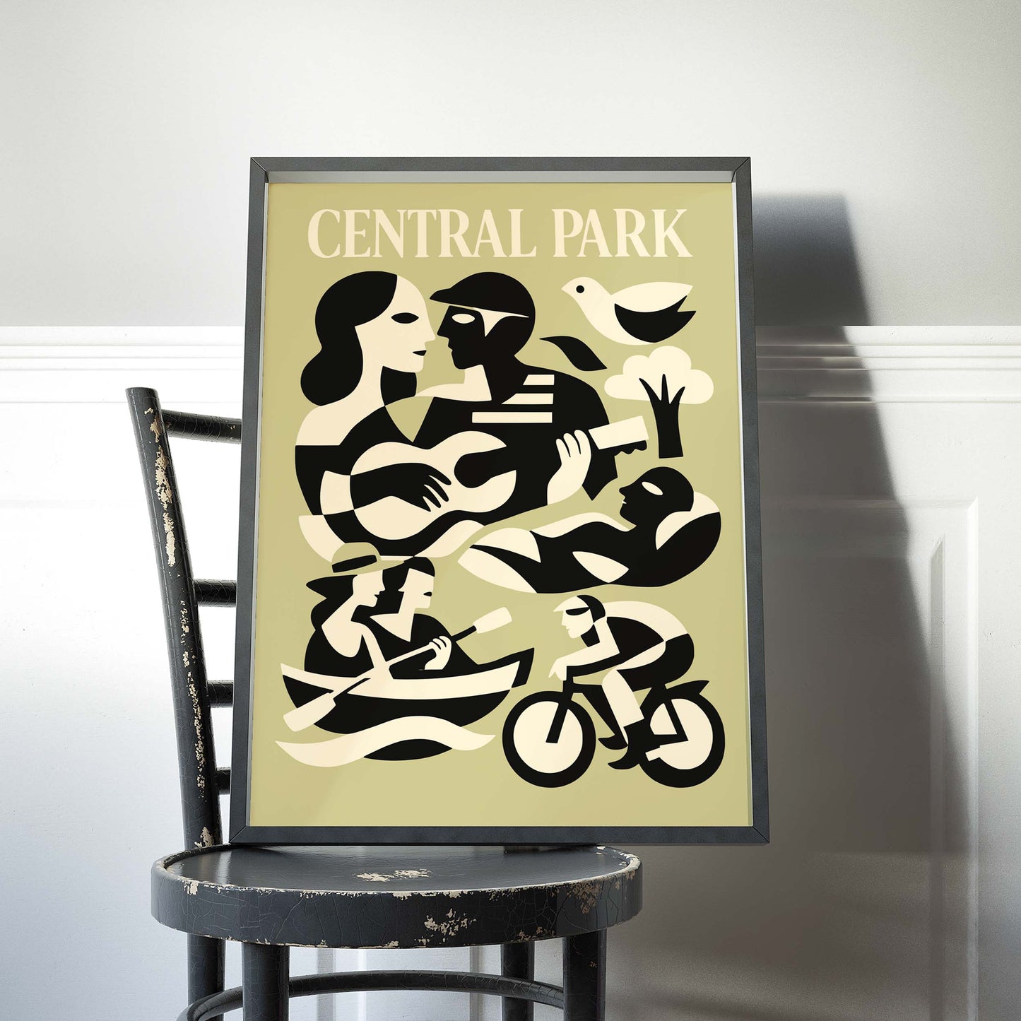 Central Park Wall Art Print