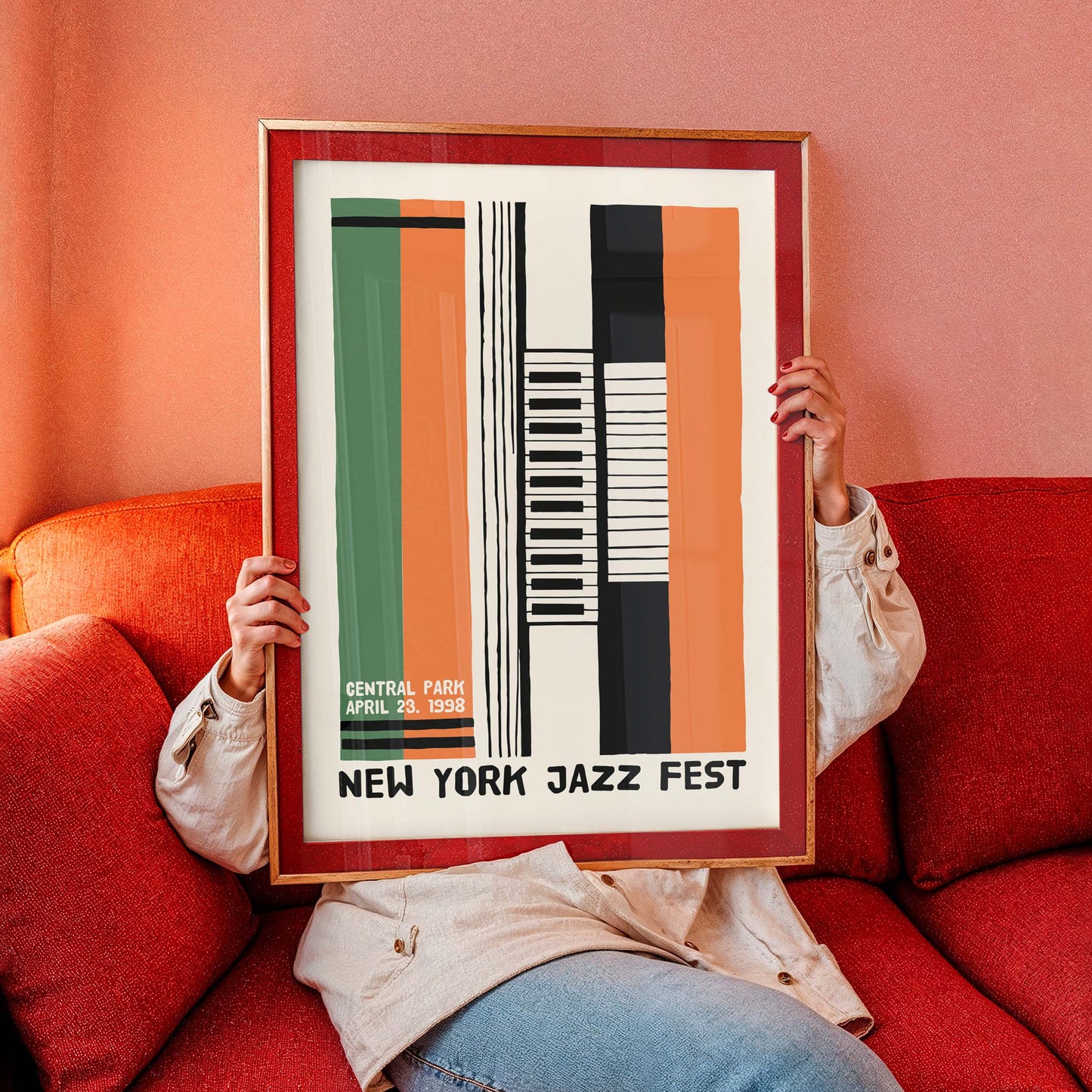 New York Jazz Fest Poster Print