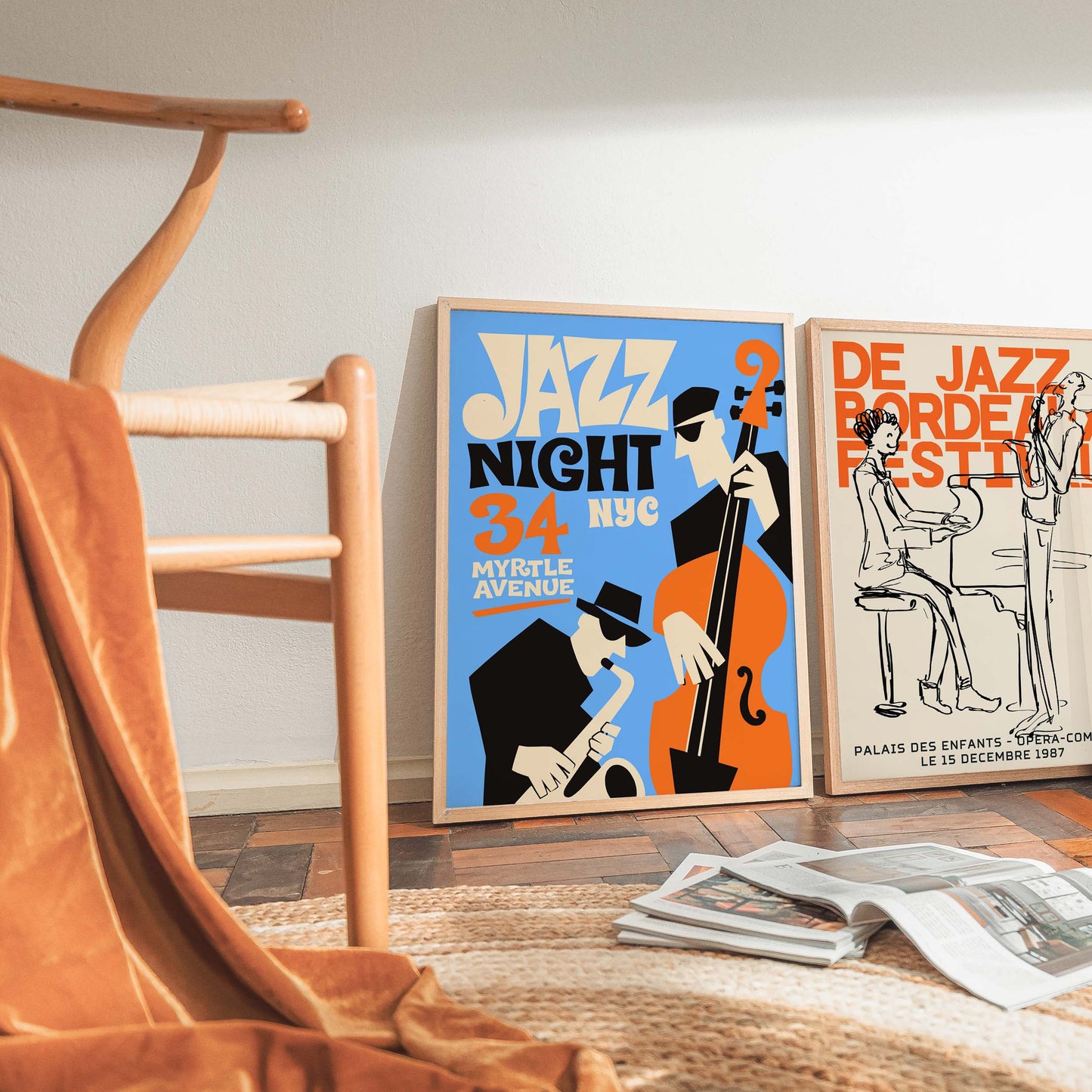 Jazz Night NYC Poster