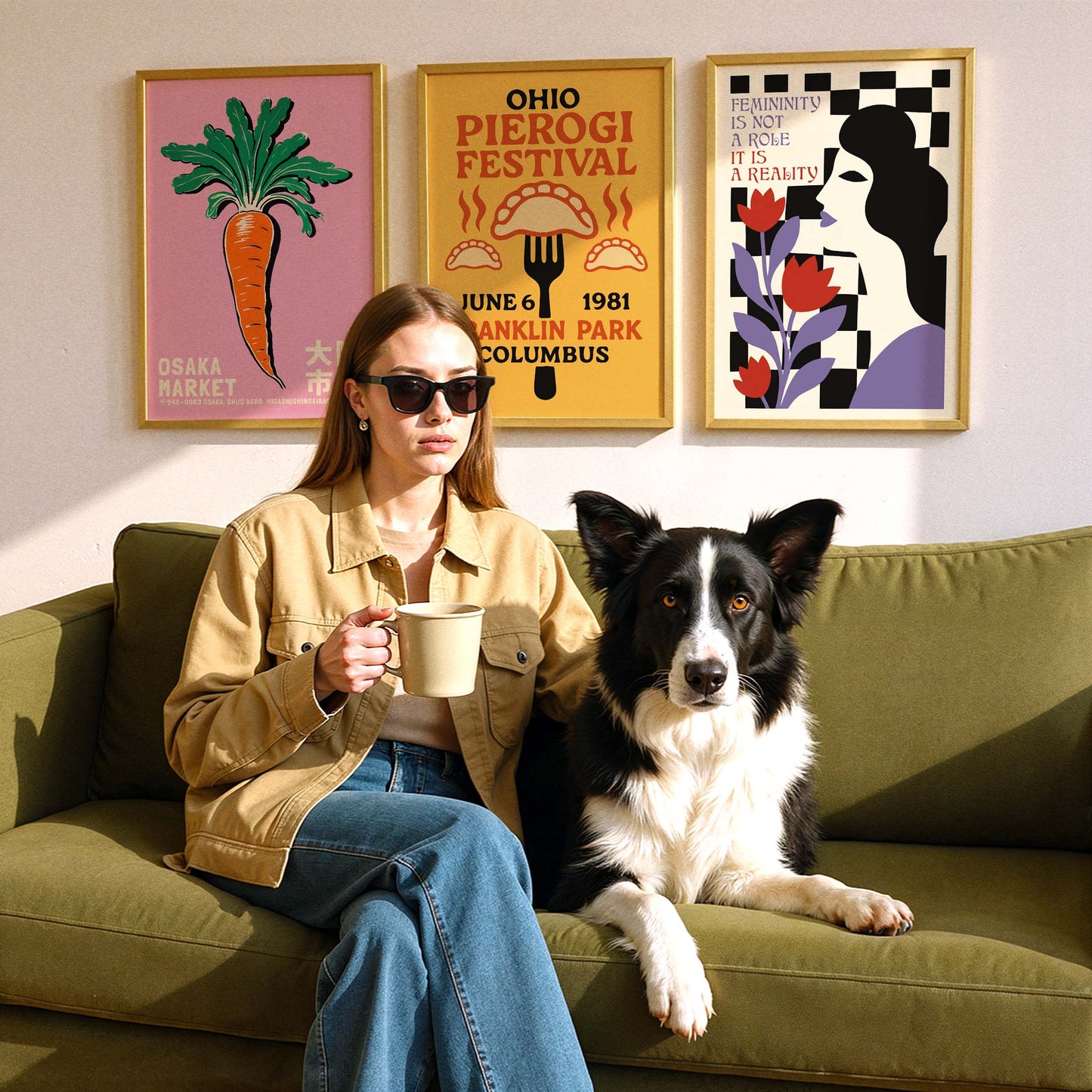 Femininity Quote Print