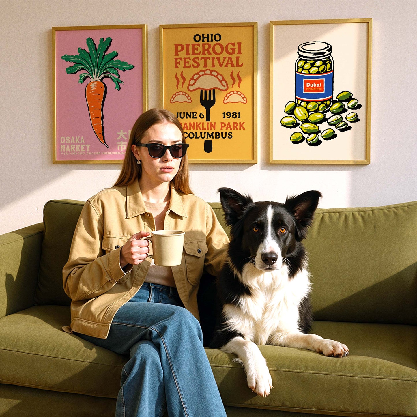 Dubai Pistachios Poster Print