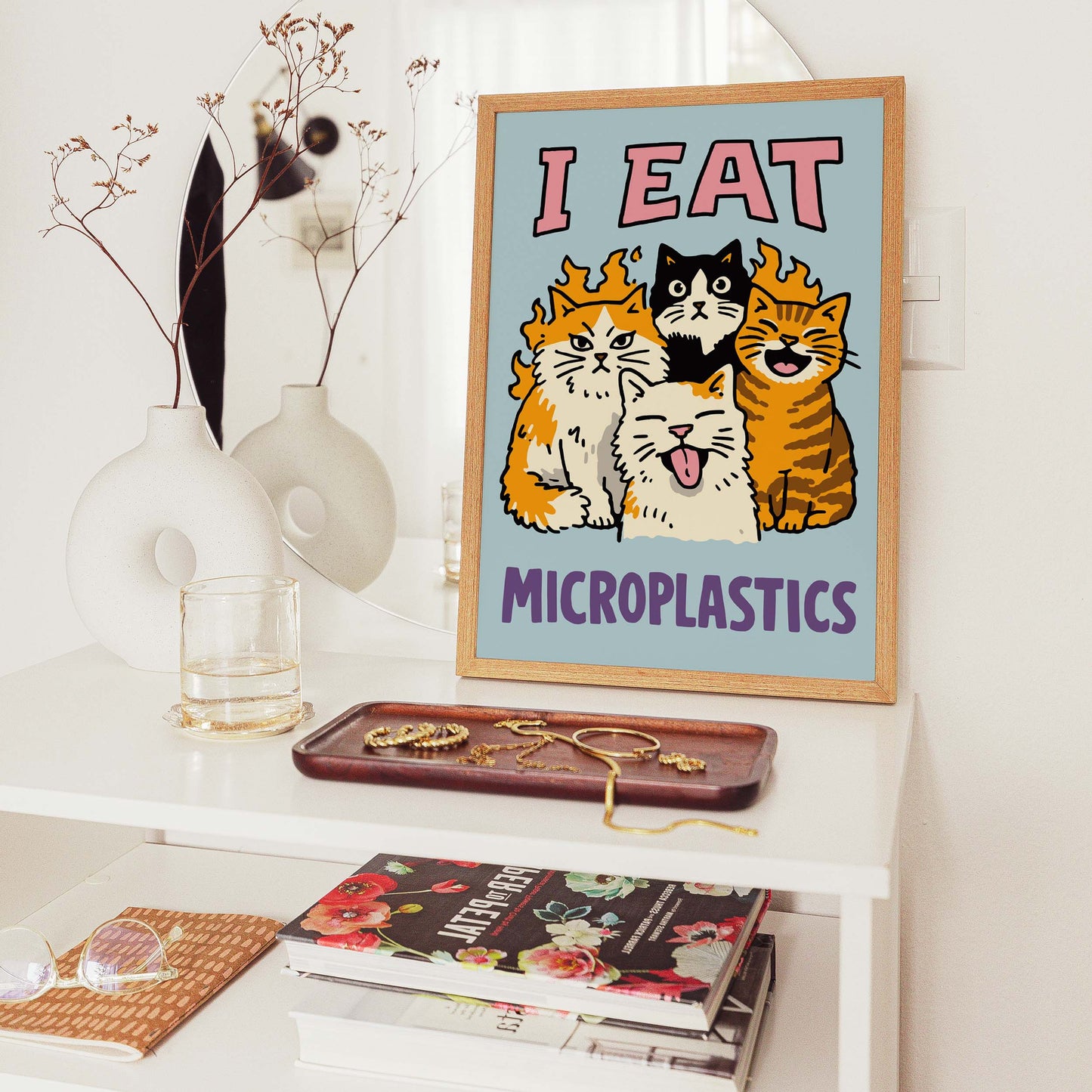 Cats & Microplastics Poster