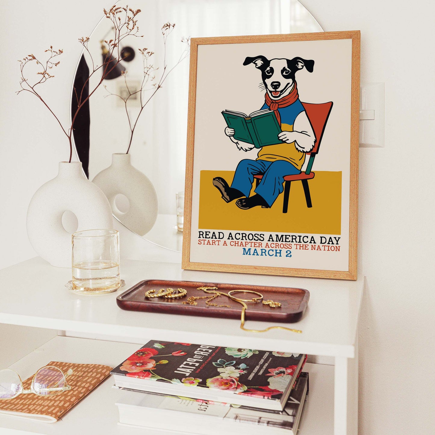 Read Across America Day Poster Print