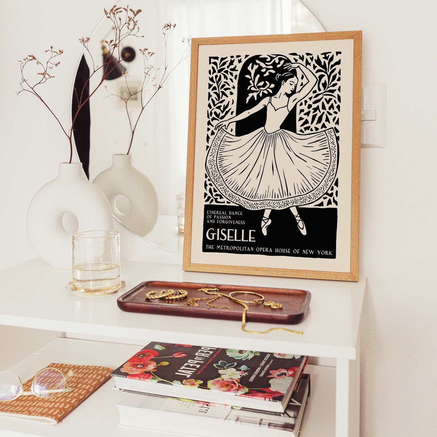 Giselle Ballet Poster Wall Art