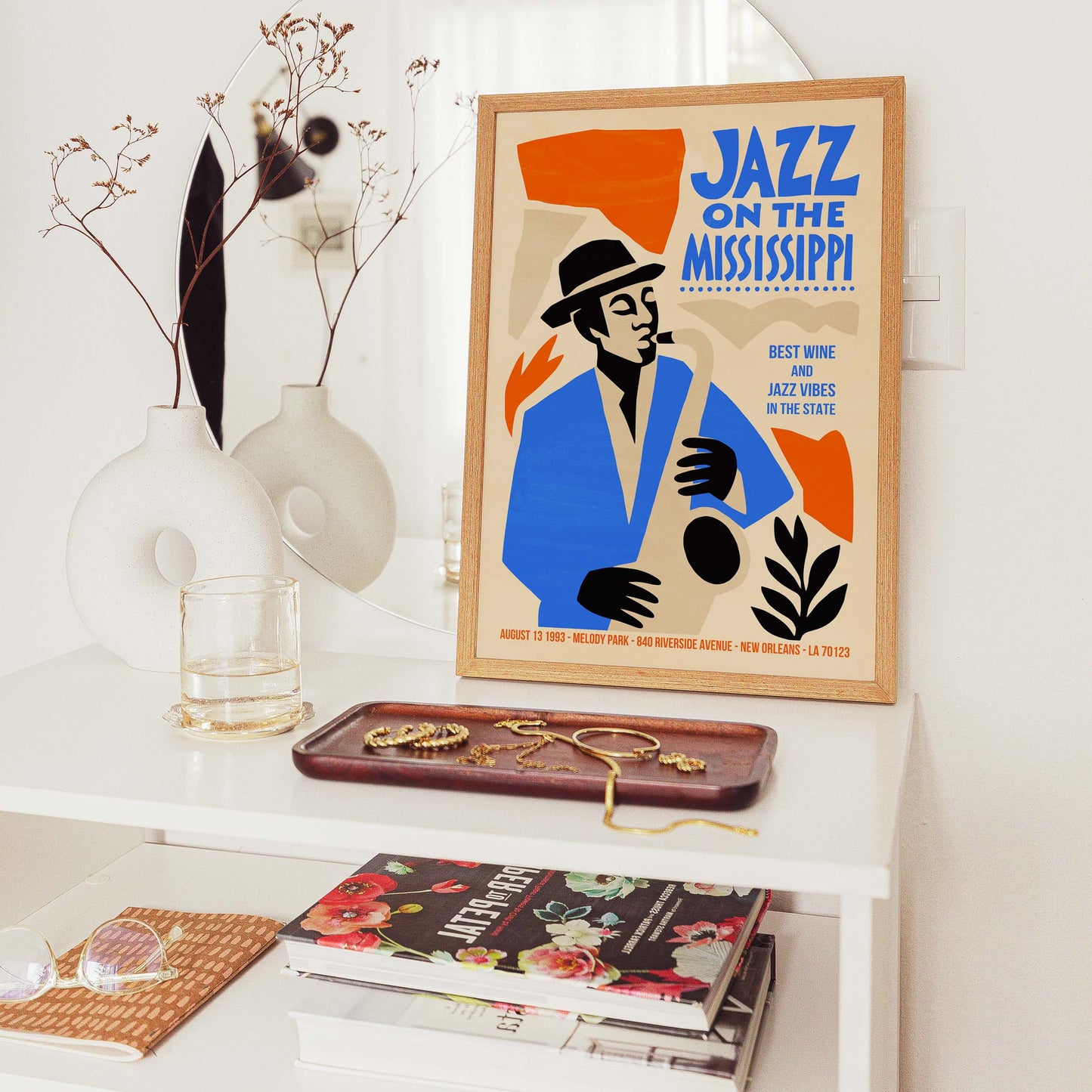 Mississippi Jazz Poster Art