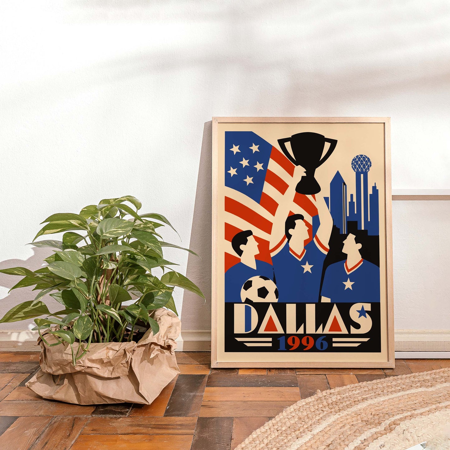 Dallas Soccer Cup Poster Print
